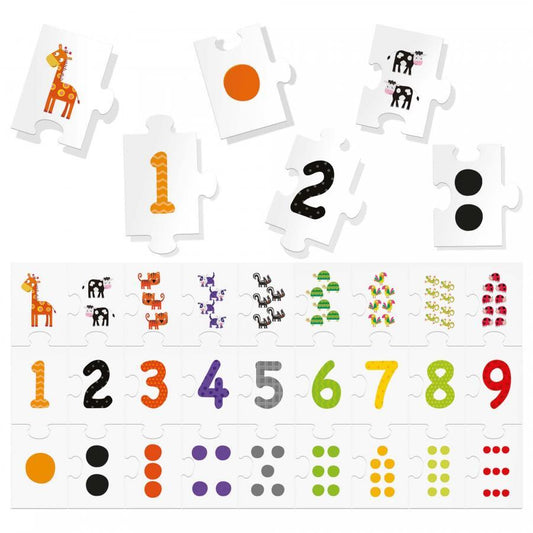 Headu | 123 Puzzle Numbers, Quantities, Sequences