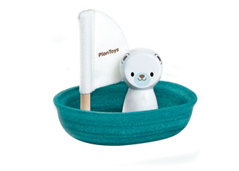 Plan Toys | Sailing Boat Polar Bear