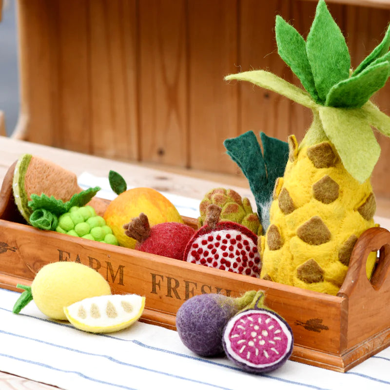 Tara Treasures | Felt Vegetables and Fruits Set D 12pc