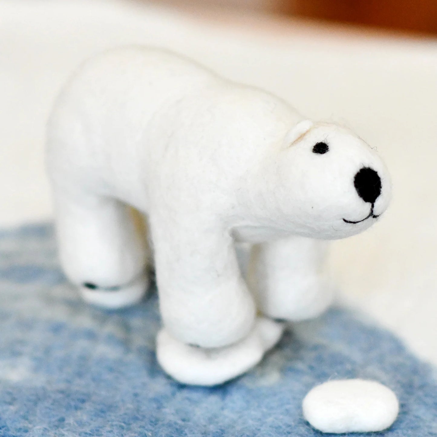 Tara Treasures | Felt Polar Bear Toy