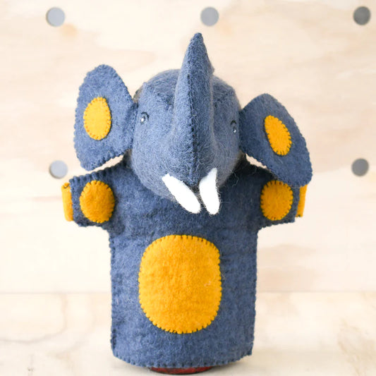 Tara Treasures | Hand Puppet - Elephant