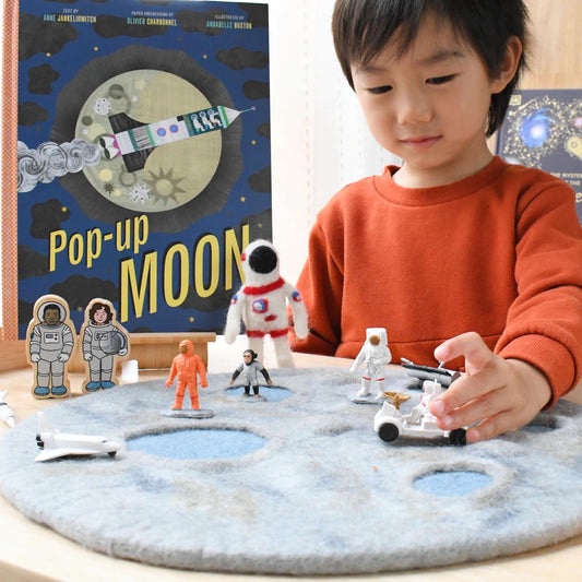 Tara Treasures | Playscape - Moon Crater with Astronaut