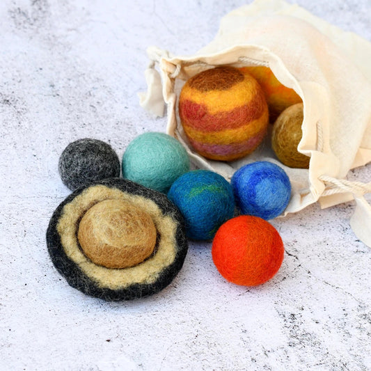 Tara Treasures | Solar System Felt Planets