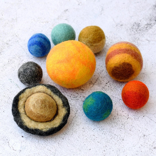 Tara Treasures | Solar System Felt Planets