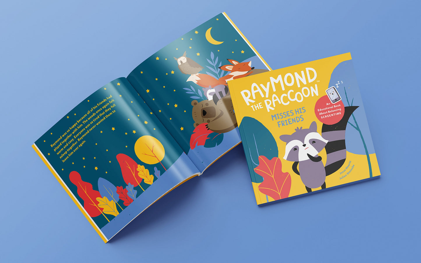 Book | Raymond The Racoon Misses His Friends